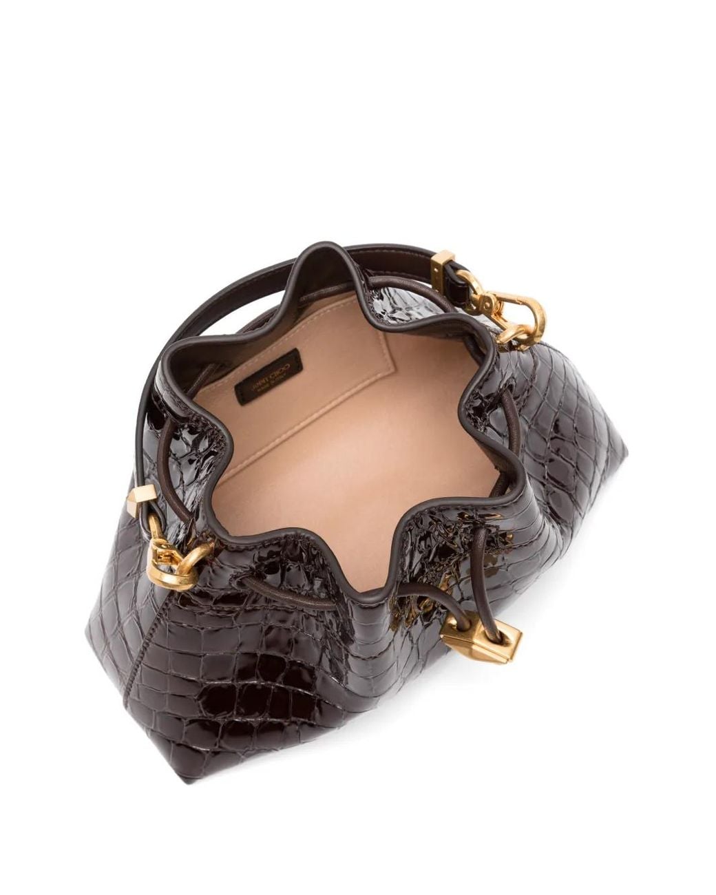 Jimmy Choo Black Cinch Small Bag