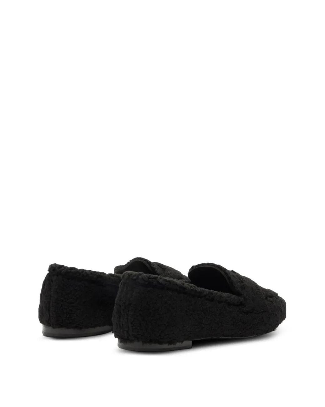 Casadei Black C-Chain Loafers