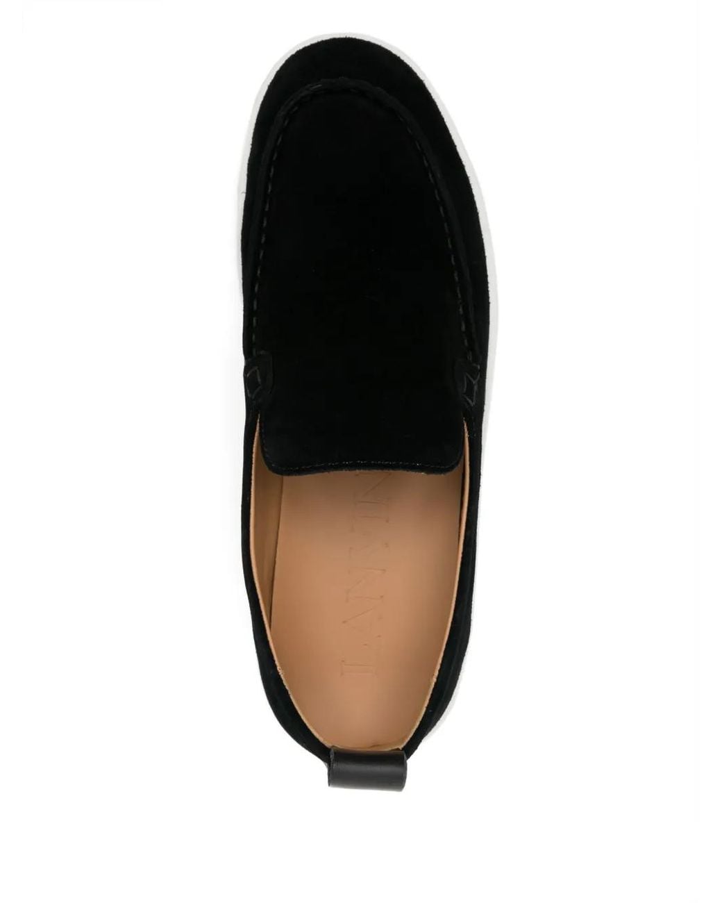 Lanvin Black Cruiser Loafers for men