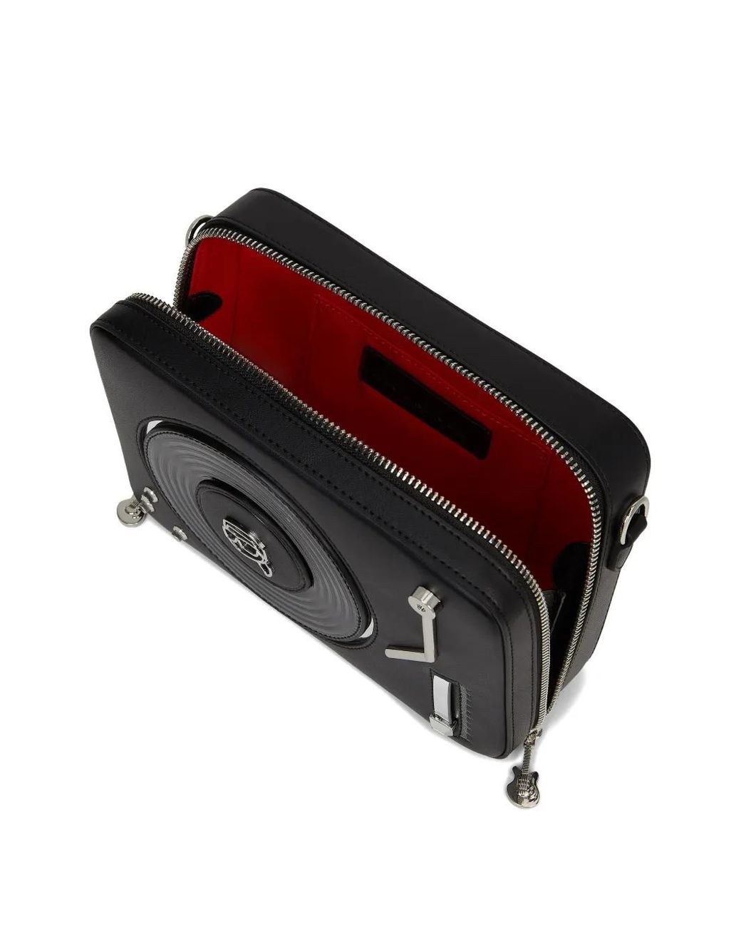 Karl Lagerfeld Black Sac À Bandoulière Ikon