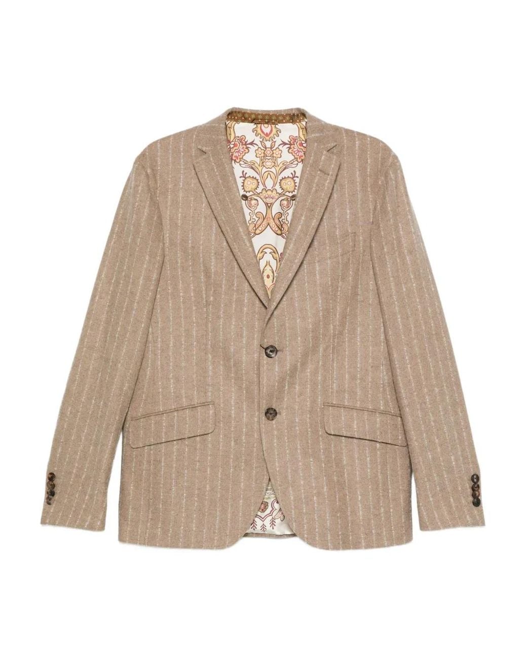 Blazer A Rayas Diplomáticas Etro de hombre de color Natural