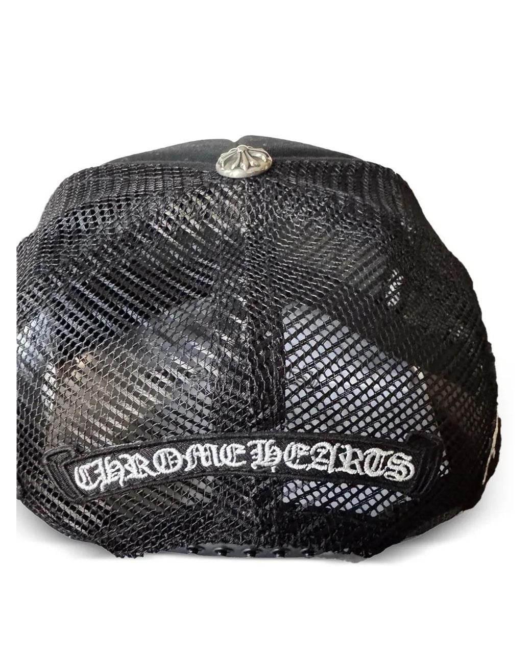 CHROME HEARTS× AEROSMITH× YUNGBLUDキャップ Chrome Hearts Foti X Yungblud X Aerosmith Trucker Hat in Black for