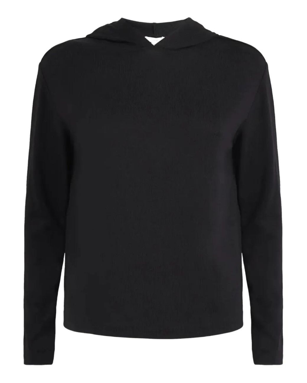 Vince Black Long-Sleeve Hoodie