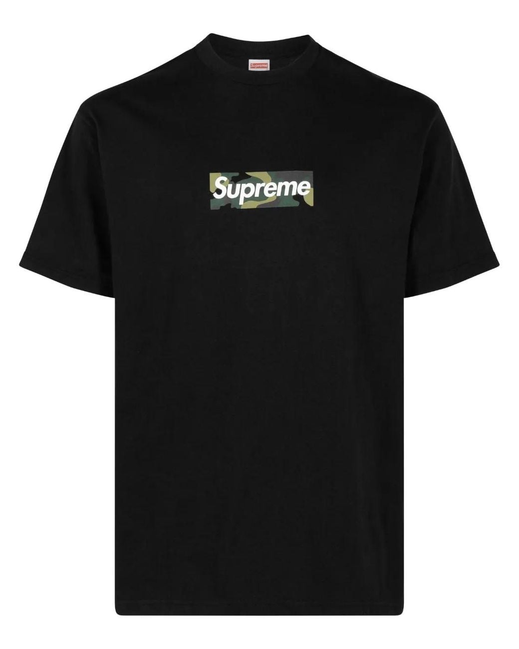 Supreme Black Box Logo Cotton T-Shirt