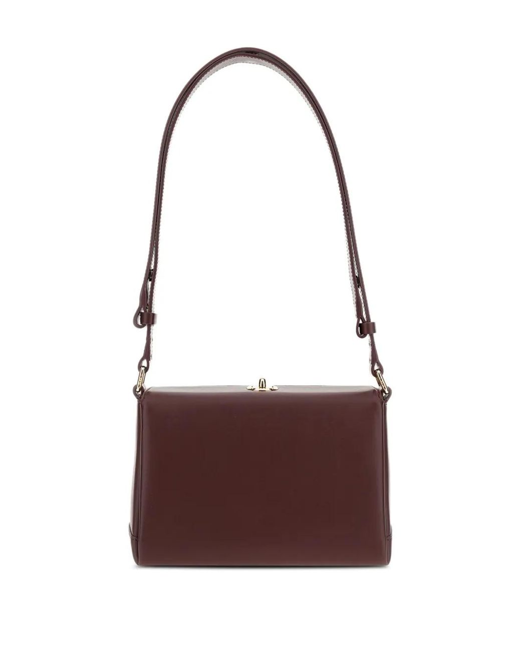 Plan C Purple Leather Shoulder Bag