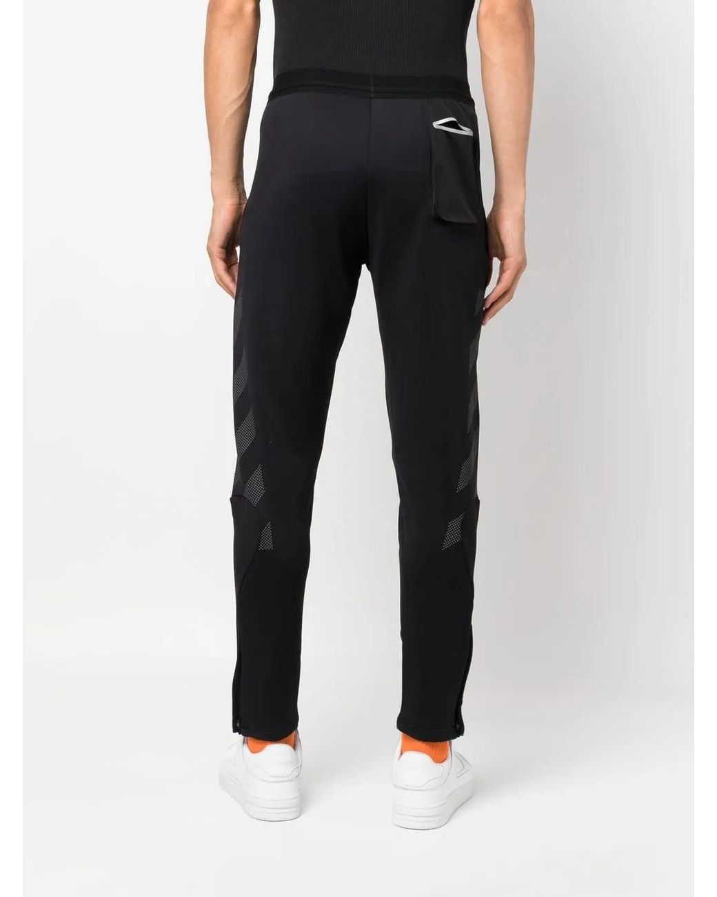 Off-White c/o Virgil Abloh Blue Off-white Full Diag Sport Sweatpant Black White for men