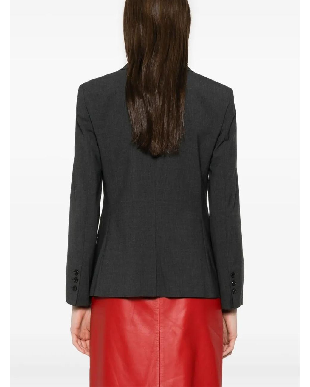 Theory Black Single-Breasted Blazer