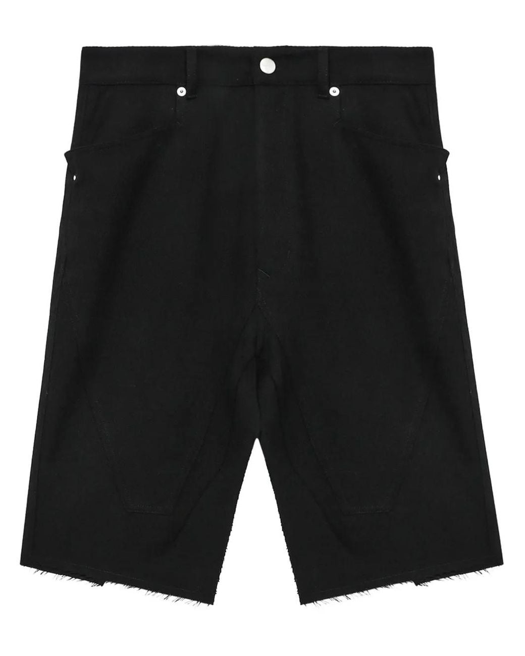 Rick Owens Midi-Rok in het Black