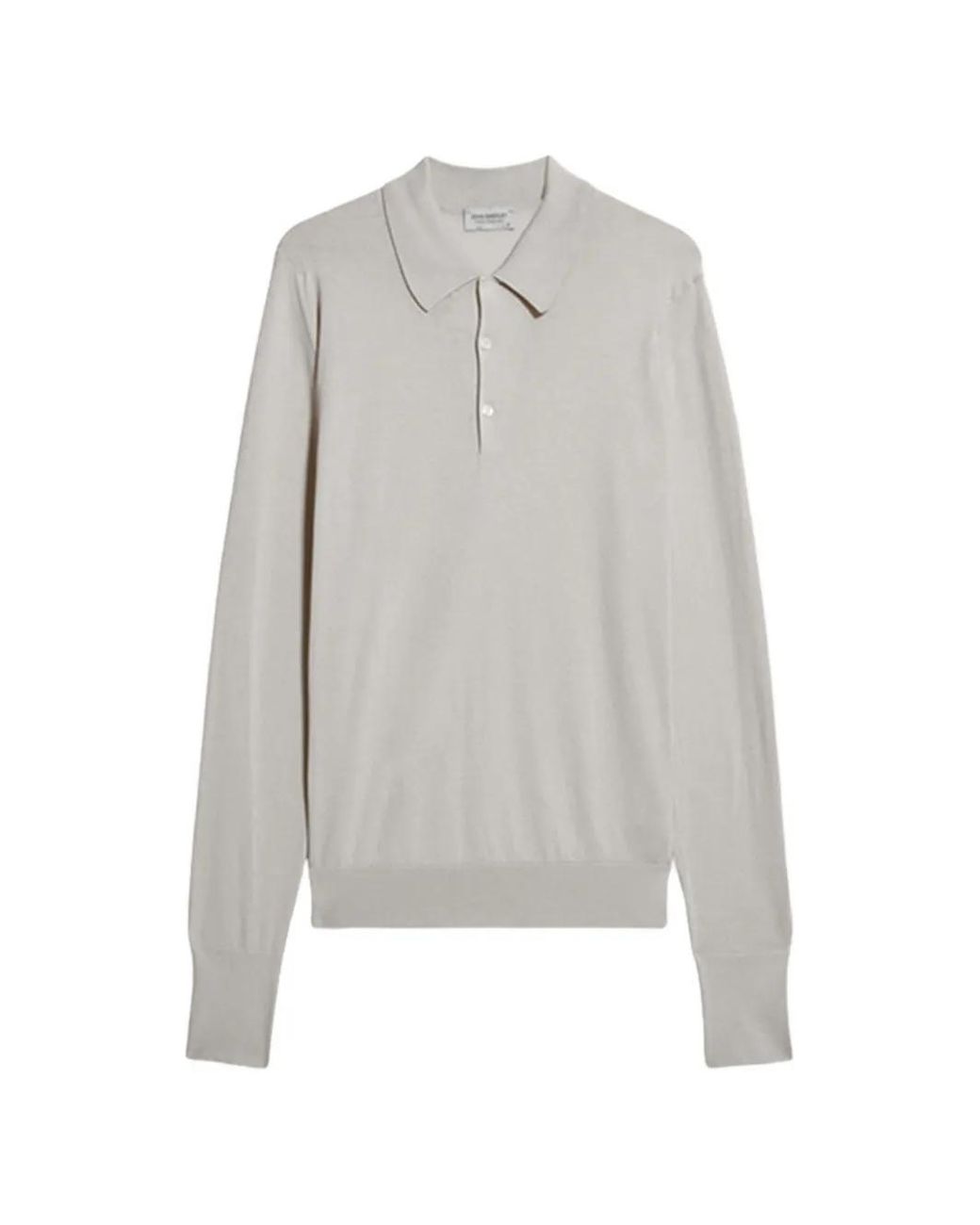 Fortela White Finchley Cotton-Knit Polo Shirt for men