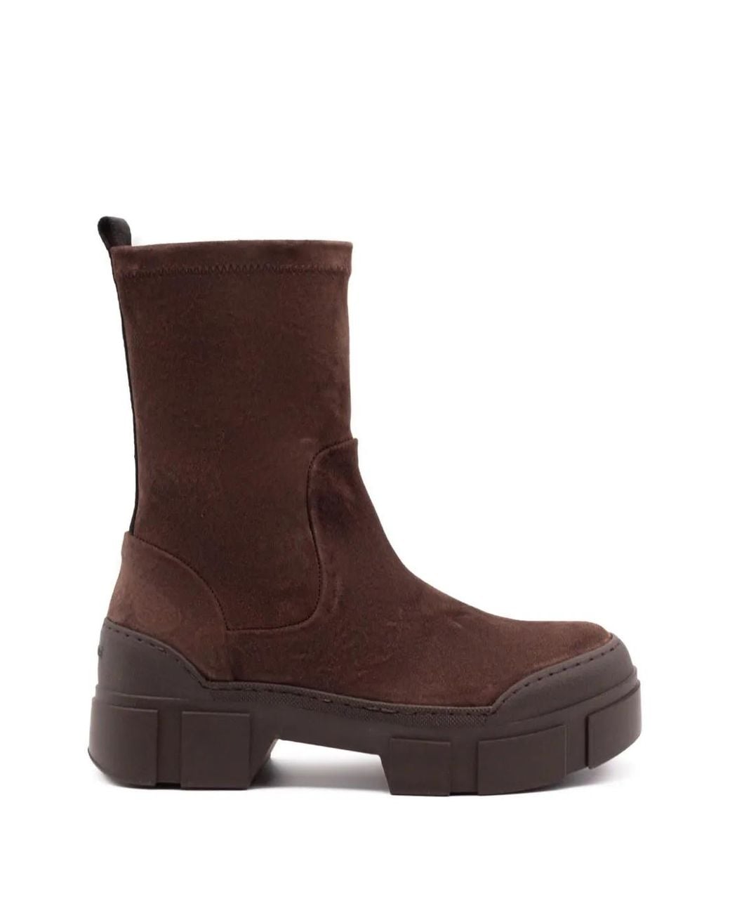 Vic Matié Brown Bottines À Plateforme