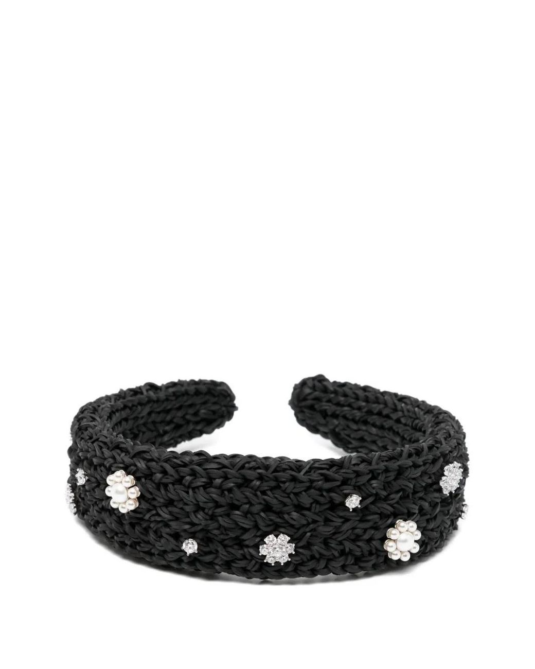 ShuShu/Tong Black Braided Headband