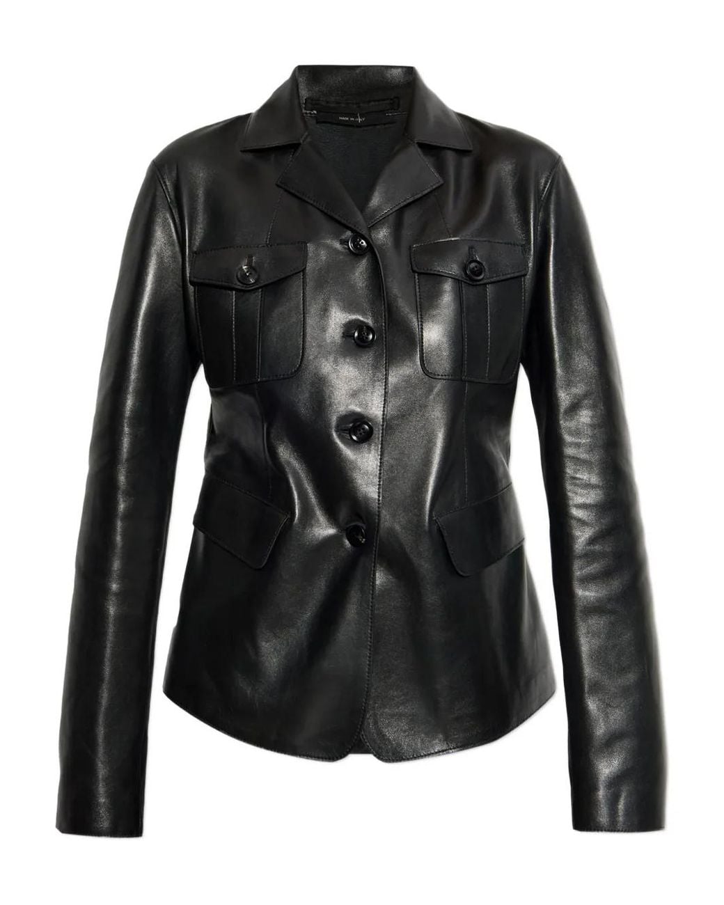 Tom Ford Black Leather Jacket