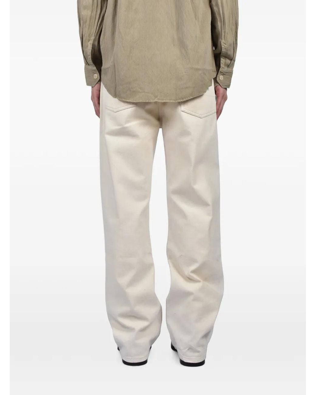 Our Legacy Natural Jean Third Cut À Effet Usé for men