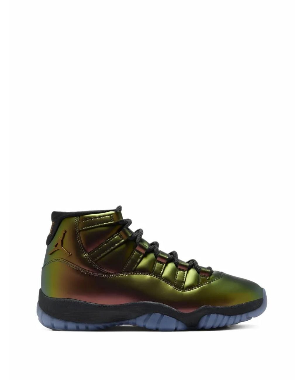 Nike Green Air 11 Retro Space Jam Magic Ball Sneakers