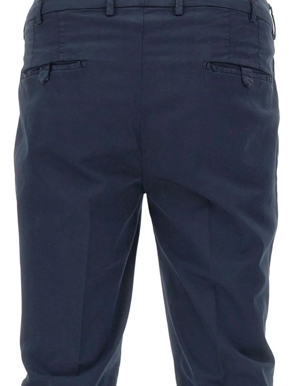 Devore Plissierte Hose in Blue für Herren