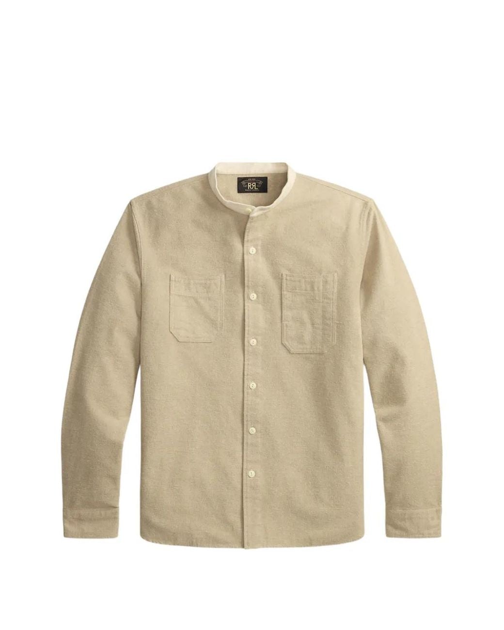 RRL Natural Buttoned Pocket Shirt for men