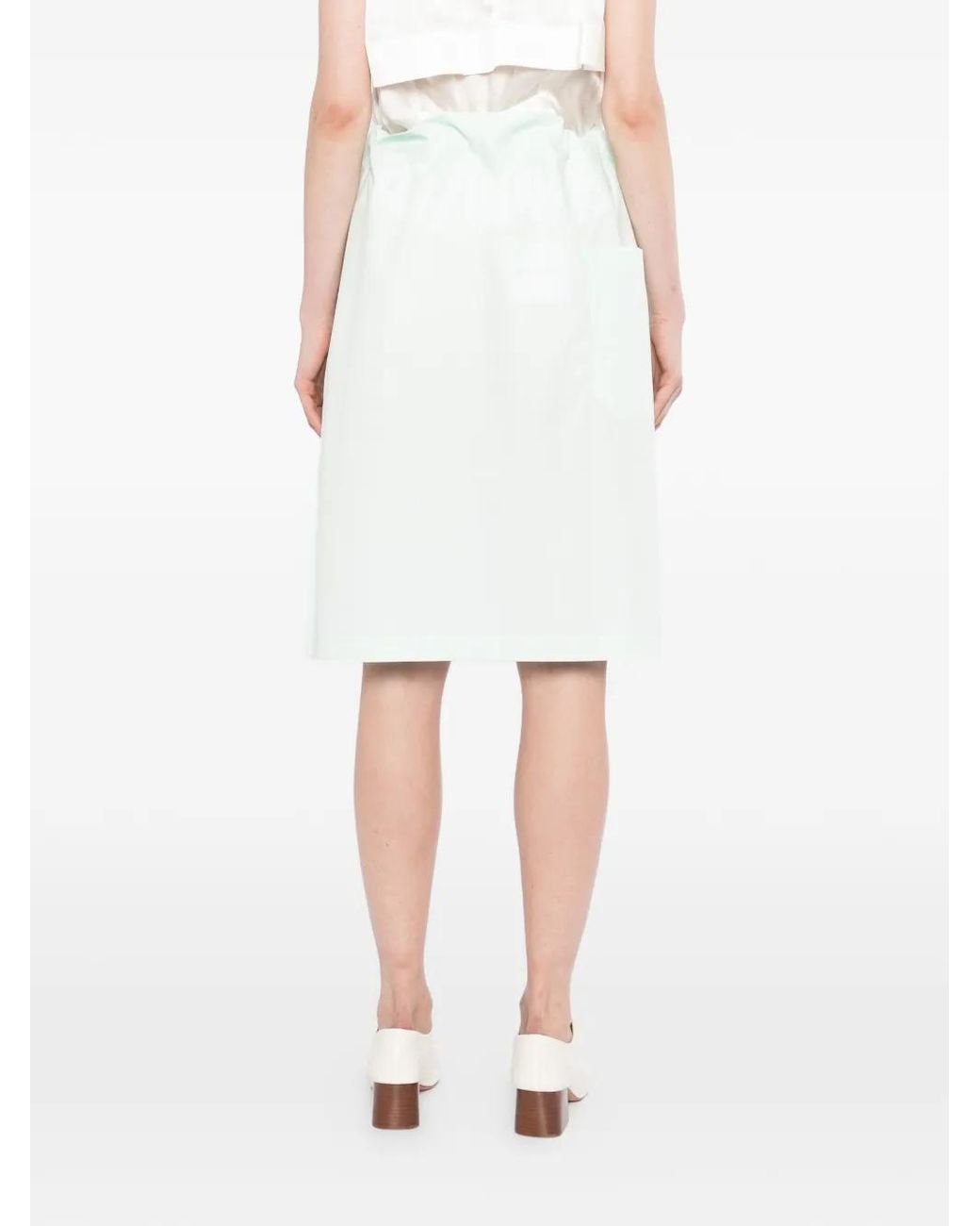 Sofie D'Hoore White Spot Skirt