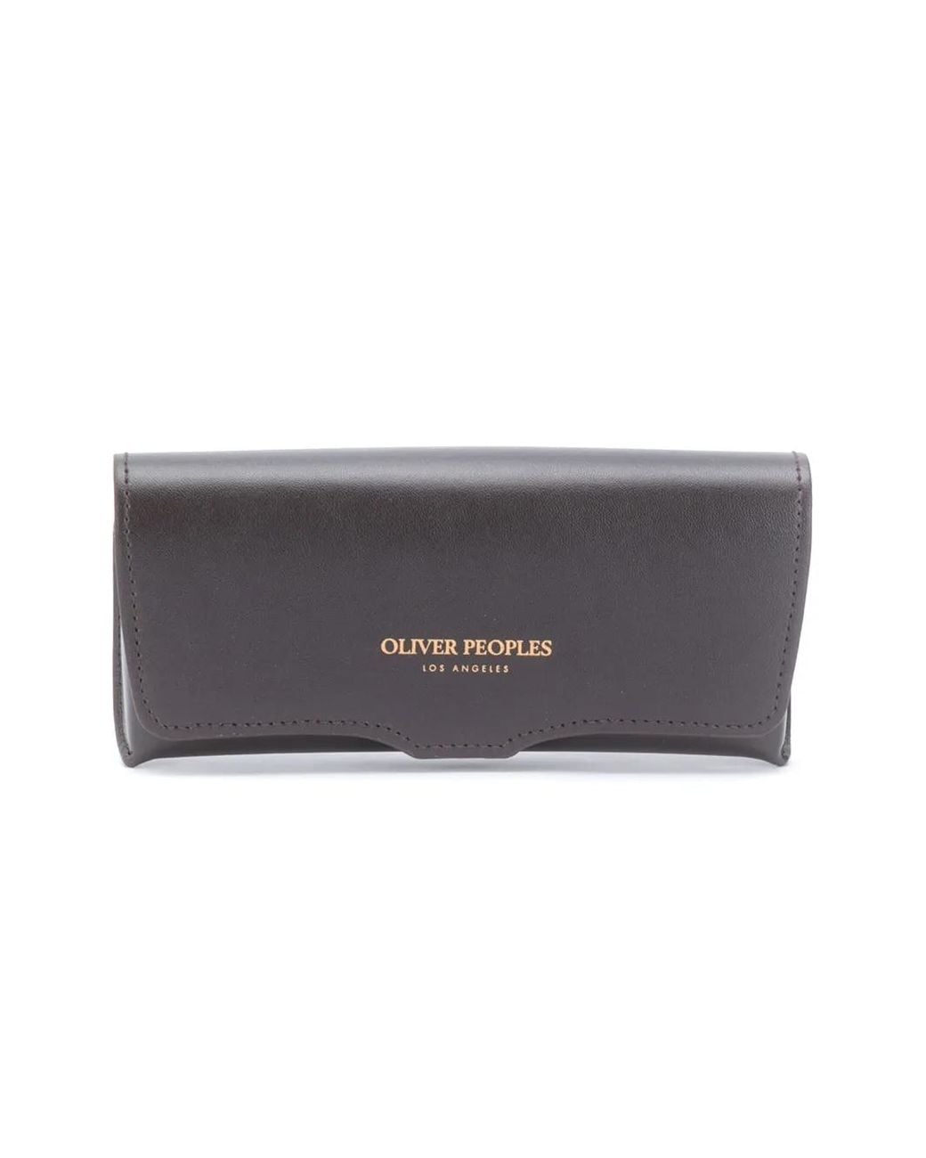 Oliver Peoples Brown Tortoiseshell Round Frame Sunglasses