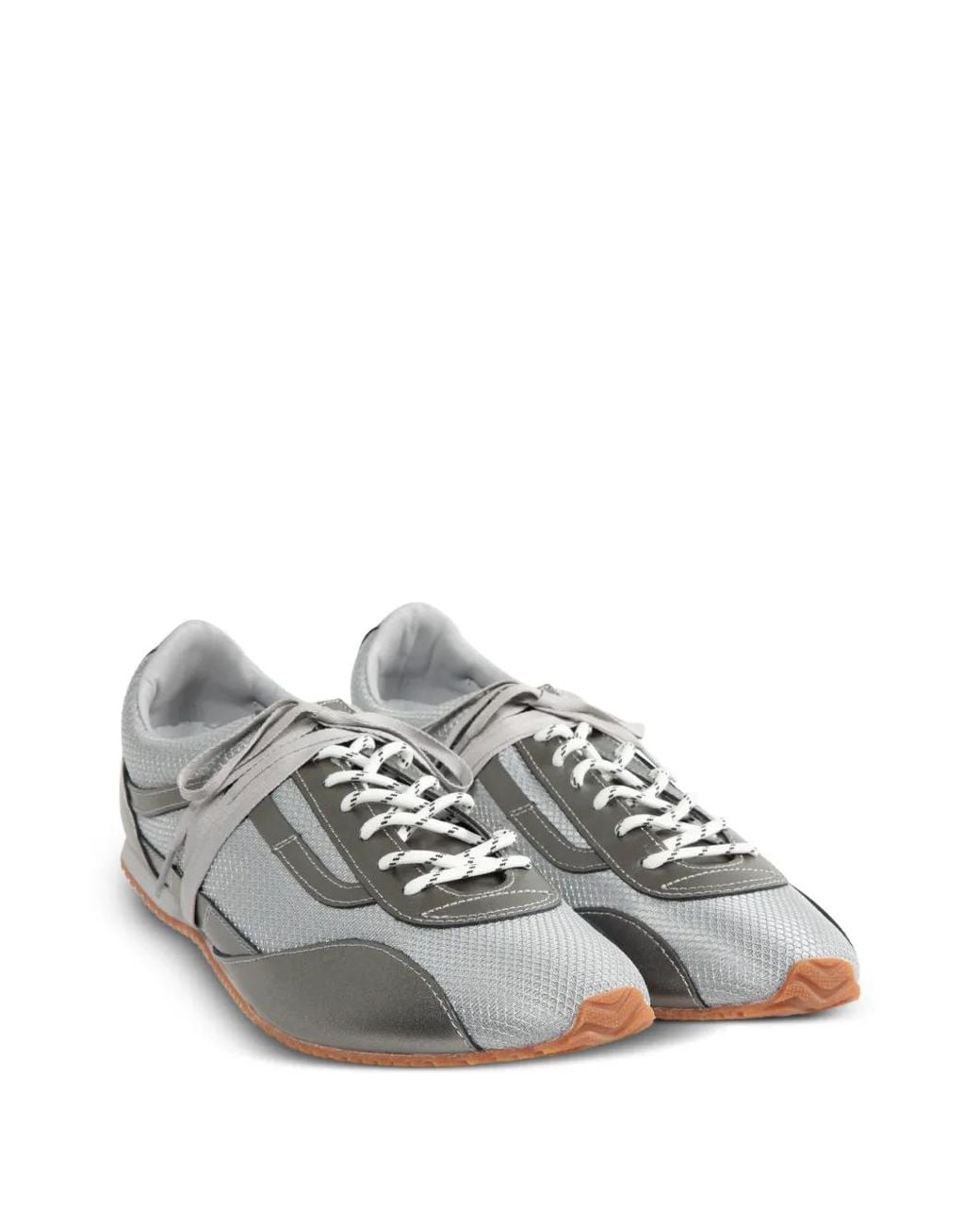 Vans White Lx Metallic-Effect Sneakers for men