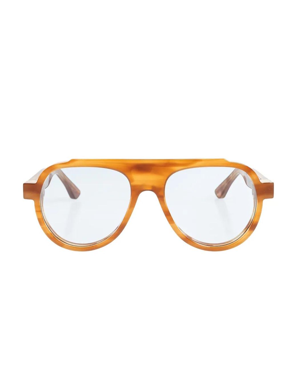 Thierry Lasry Brown Clandesty Browline Sunglasses