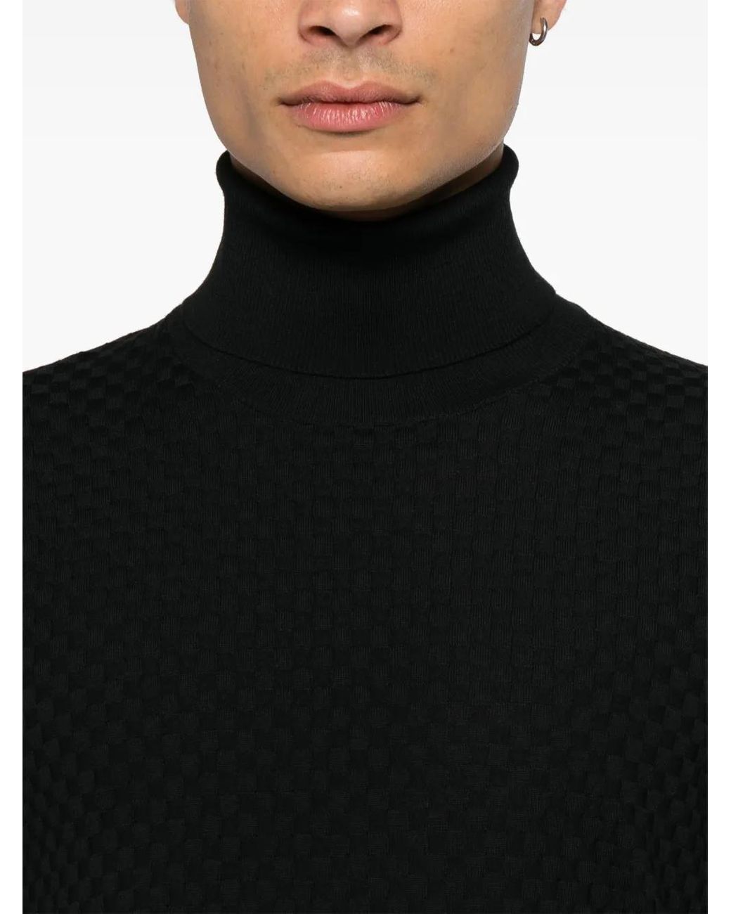 GOES BOTANICAL Pullover Mit Webmuster in Black für Herren