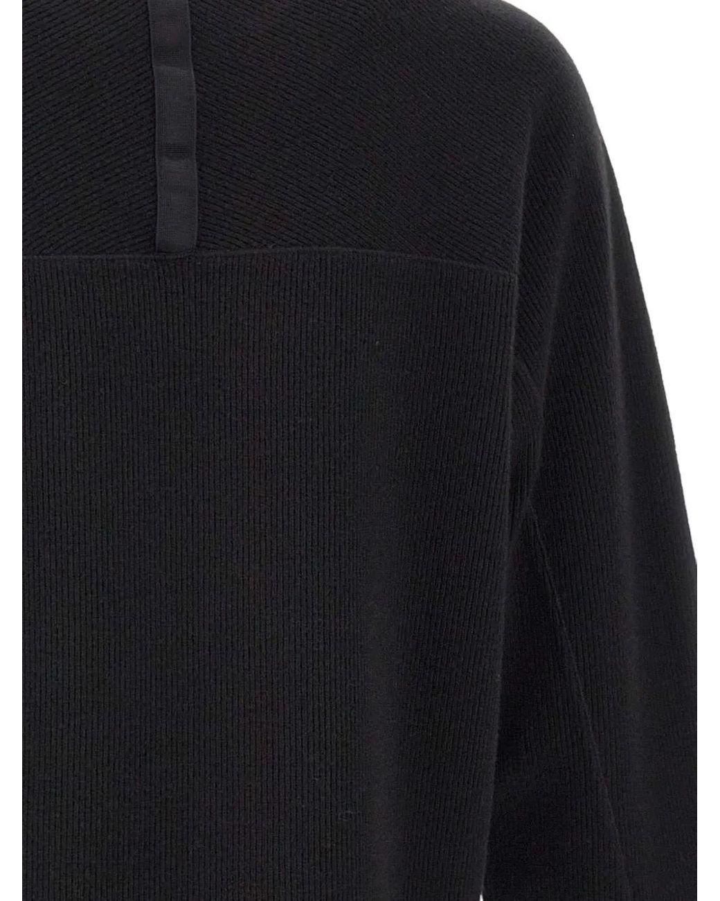 Stone Island Blue Patch-Detail Ribbed Pullover for men