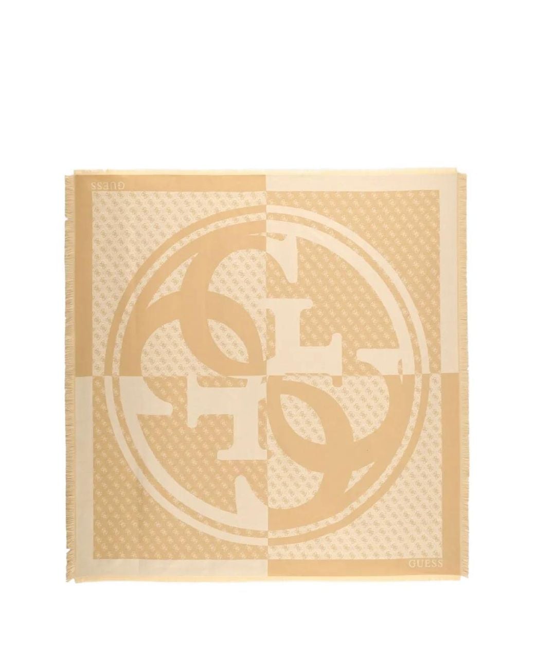 Guess Natural Noelle Jacquard Kefiah