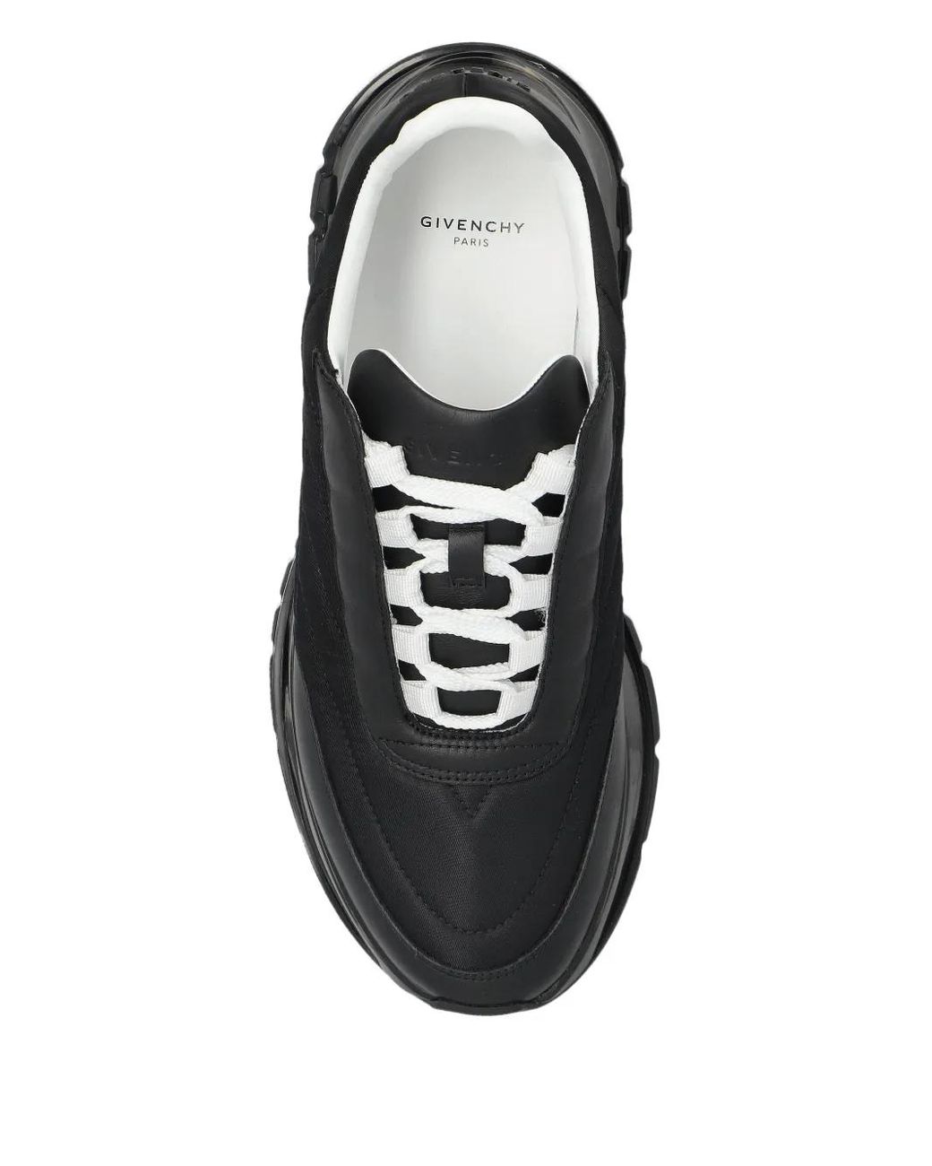 Sneakers Trainers en nylon matelassé et cuir Givenchy pour homme en coloris Black
