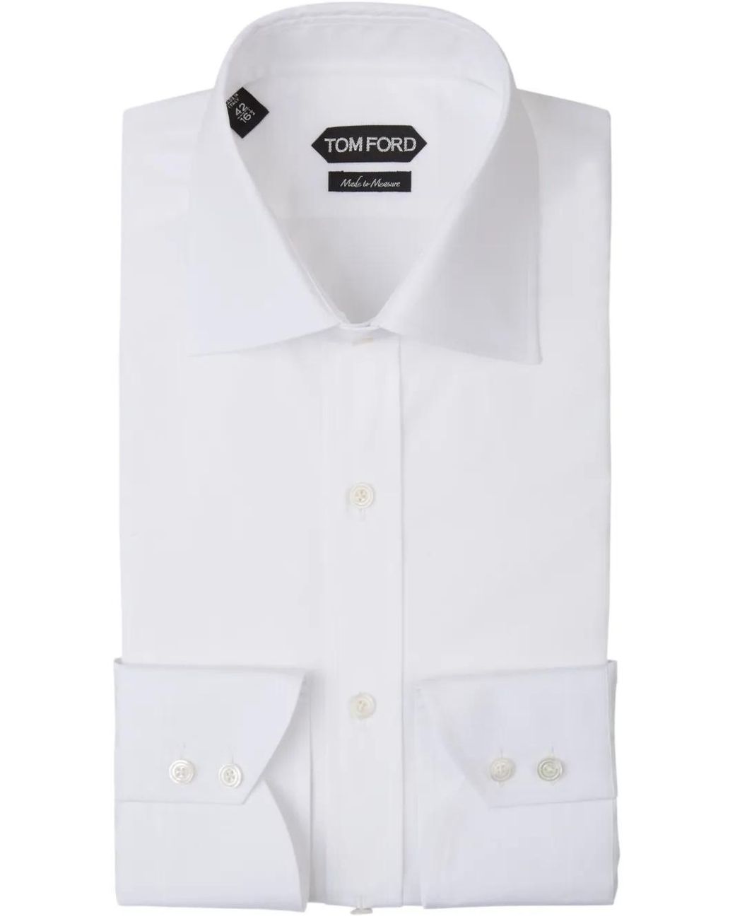 Tom Ford White Cotton Shirt for men