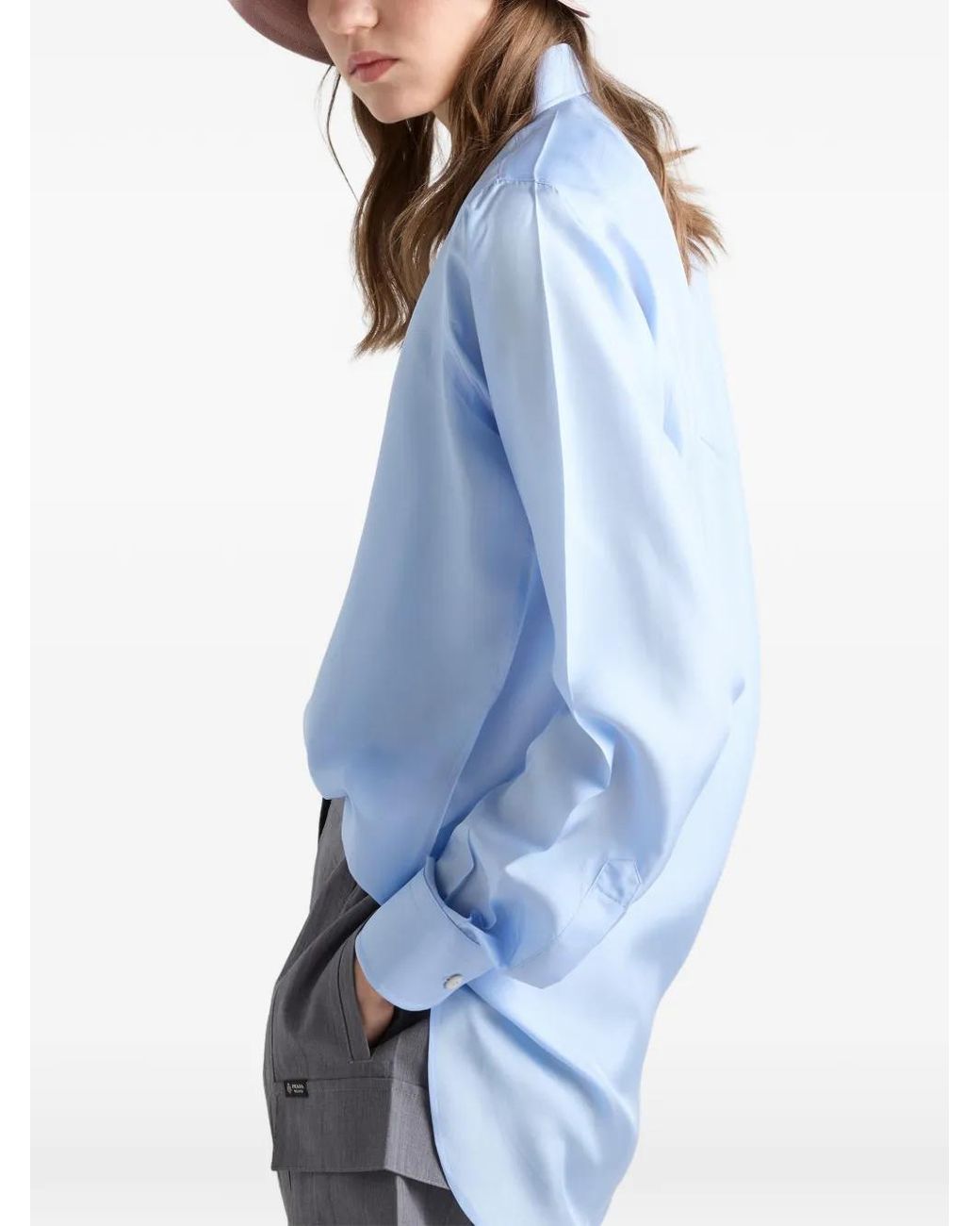Camicia di Prada in Blue