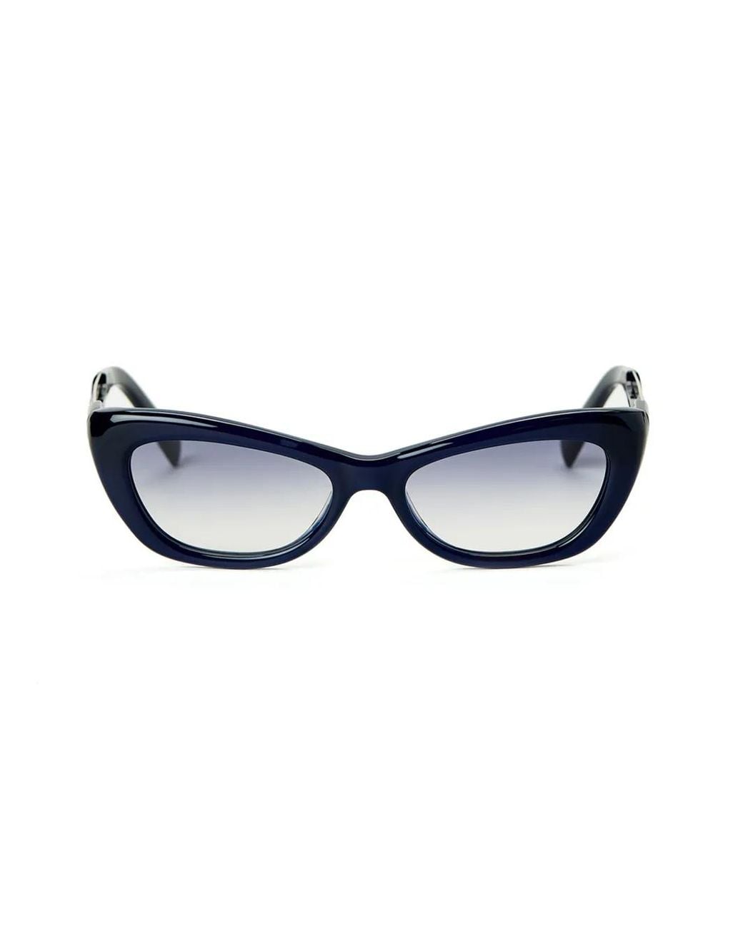 Christopher Esber Blue Dillon Meteor Cat-Eye Frame Sunglasses