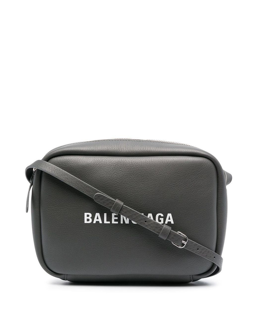Balenciaga Leather Small Everyday Camera Bag in Grey (Gray) - Lyst
