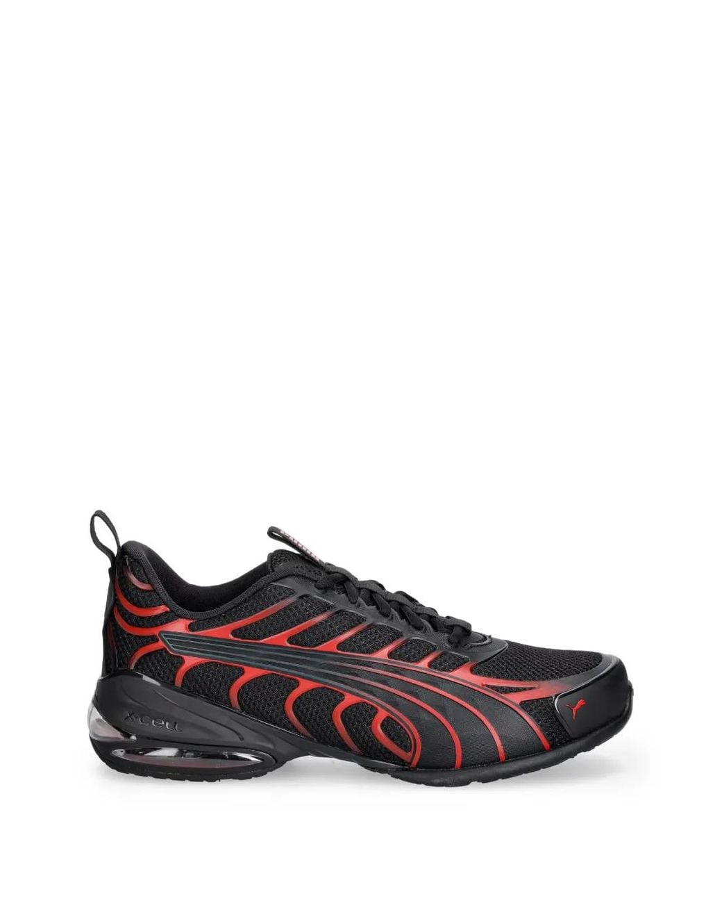 PUMA Black Voltra Low-Top Sneakers