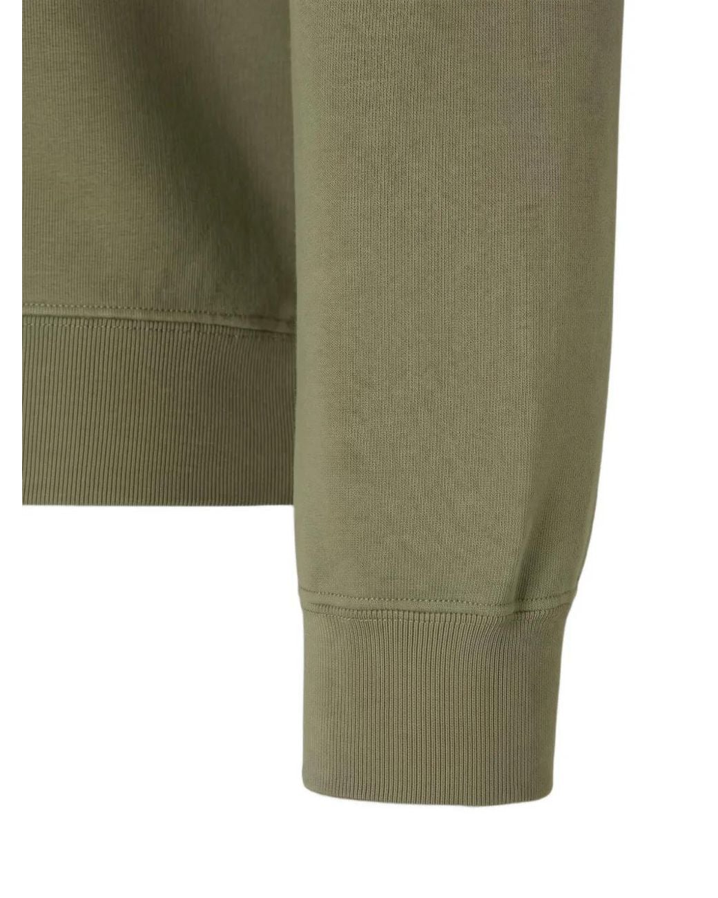 Canada Goose Green Loon Logo-Patch Sweatshirt for men
