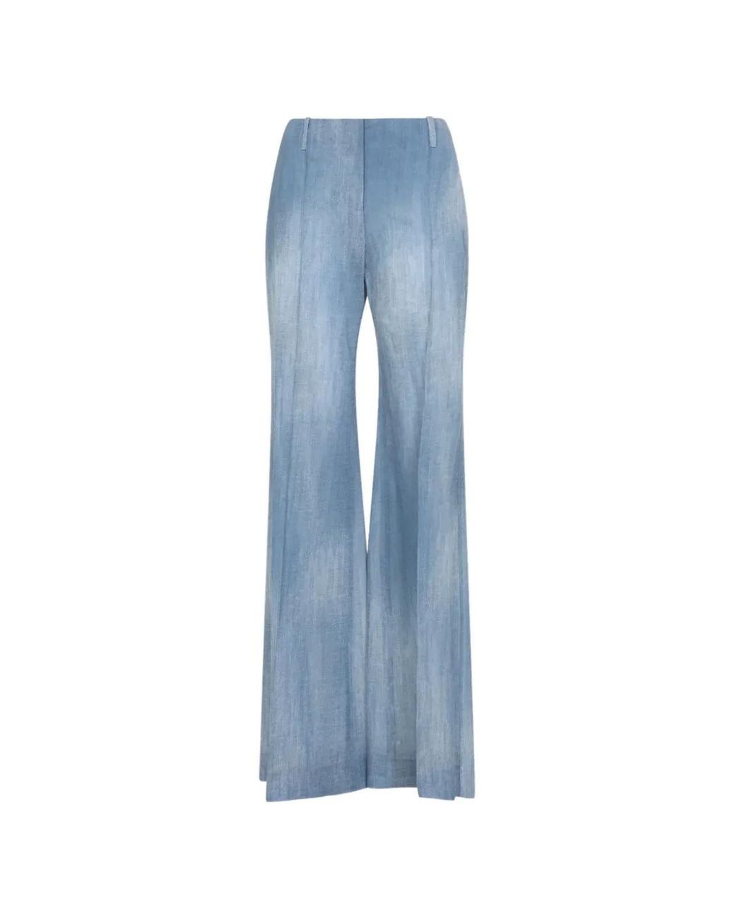 Ermanno Scervino Blue Flared Trousers