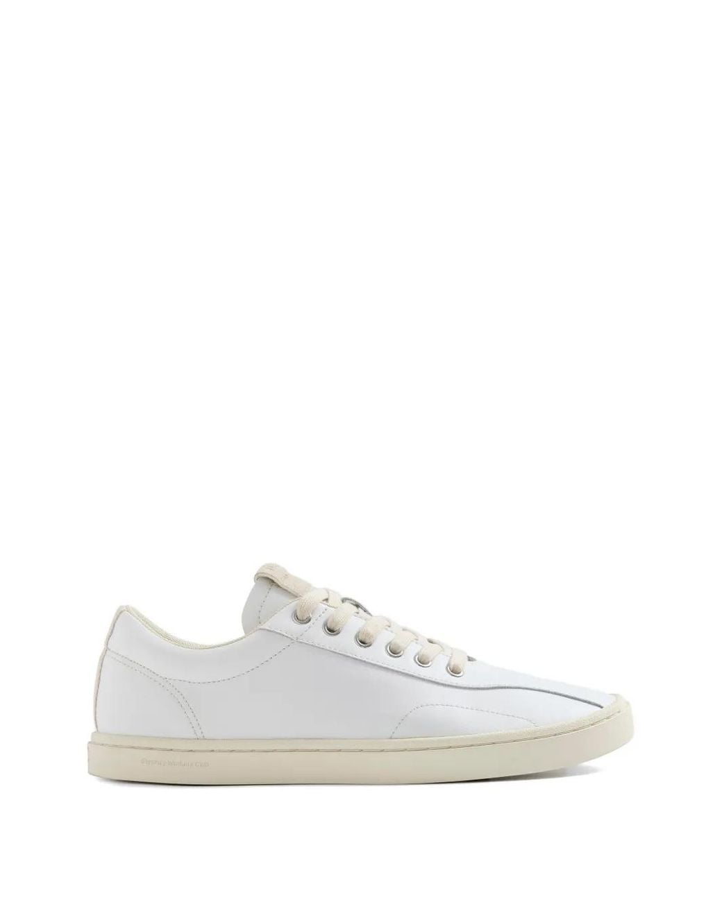 Stepney Workers Club White Surma Leather Sneakers for men