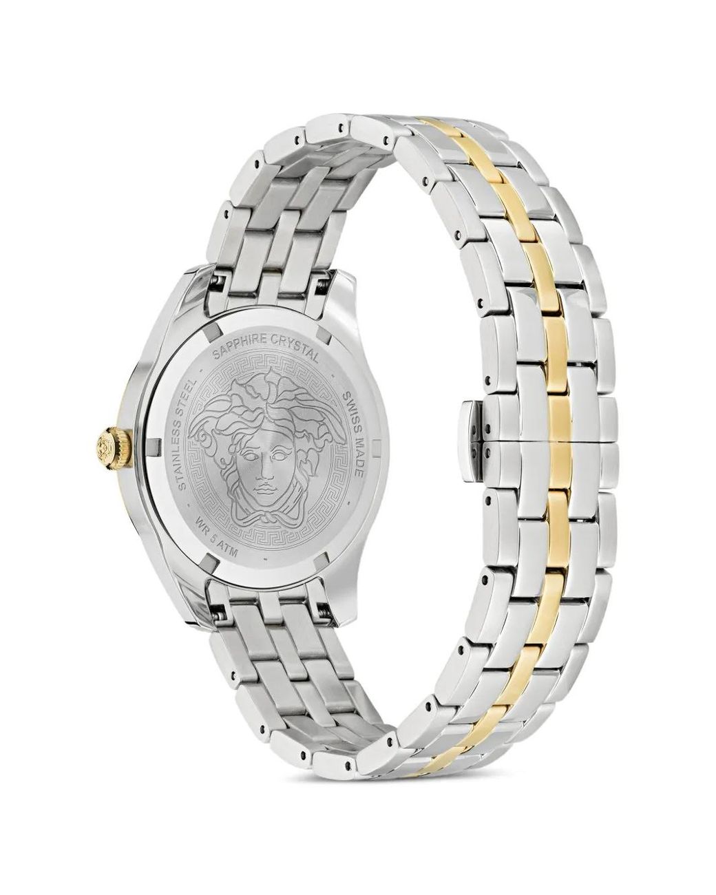 Versace Metallic Greca Time Lady 35Mm Watch