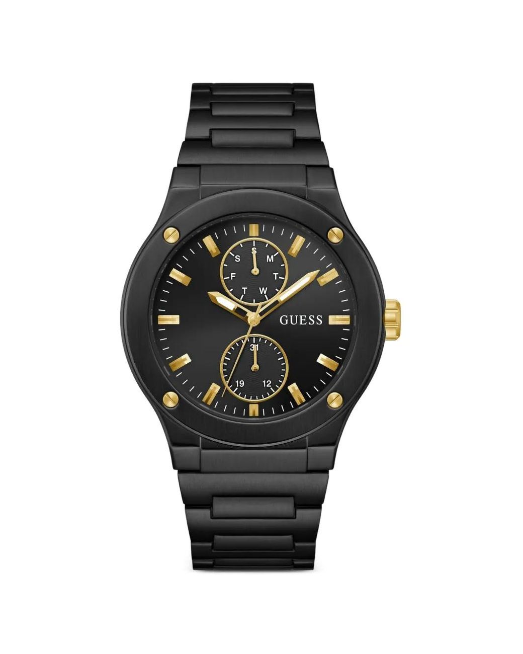 Guess Black Jet 44Mm Watch for men