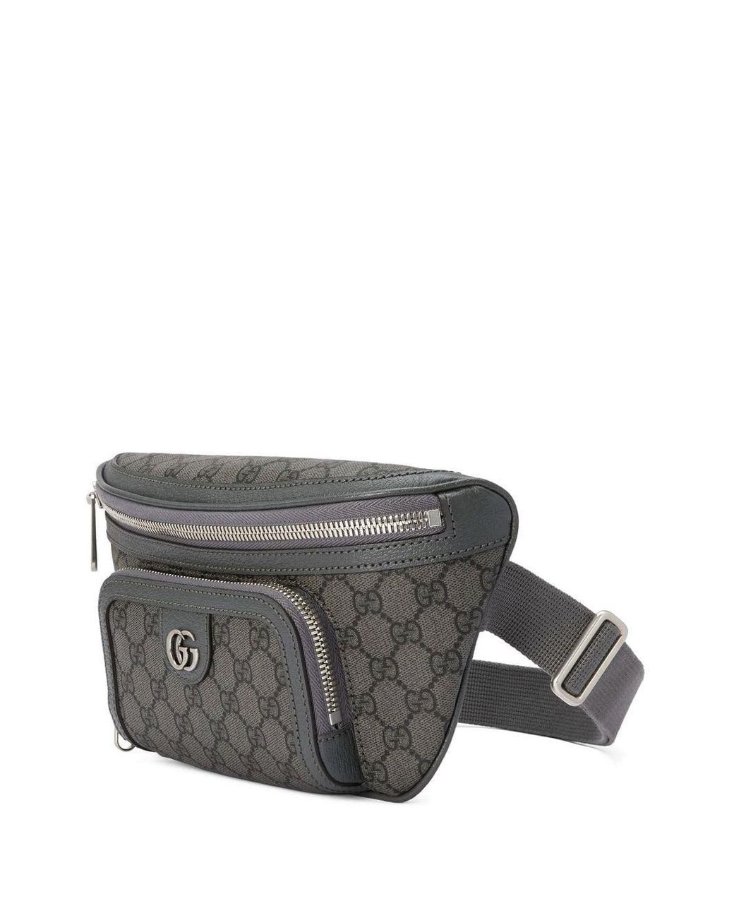 Gucci Ophidia Multi-pocket Belt Bag in Gray for Men | Lyst