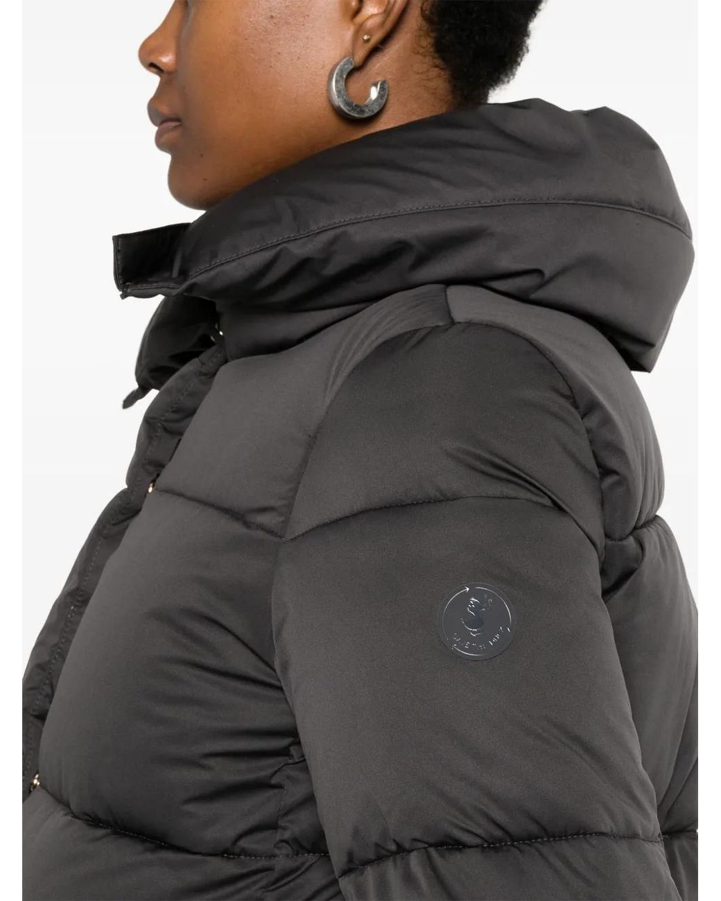 Save The Duck Gray Felicity Puffer Jacket