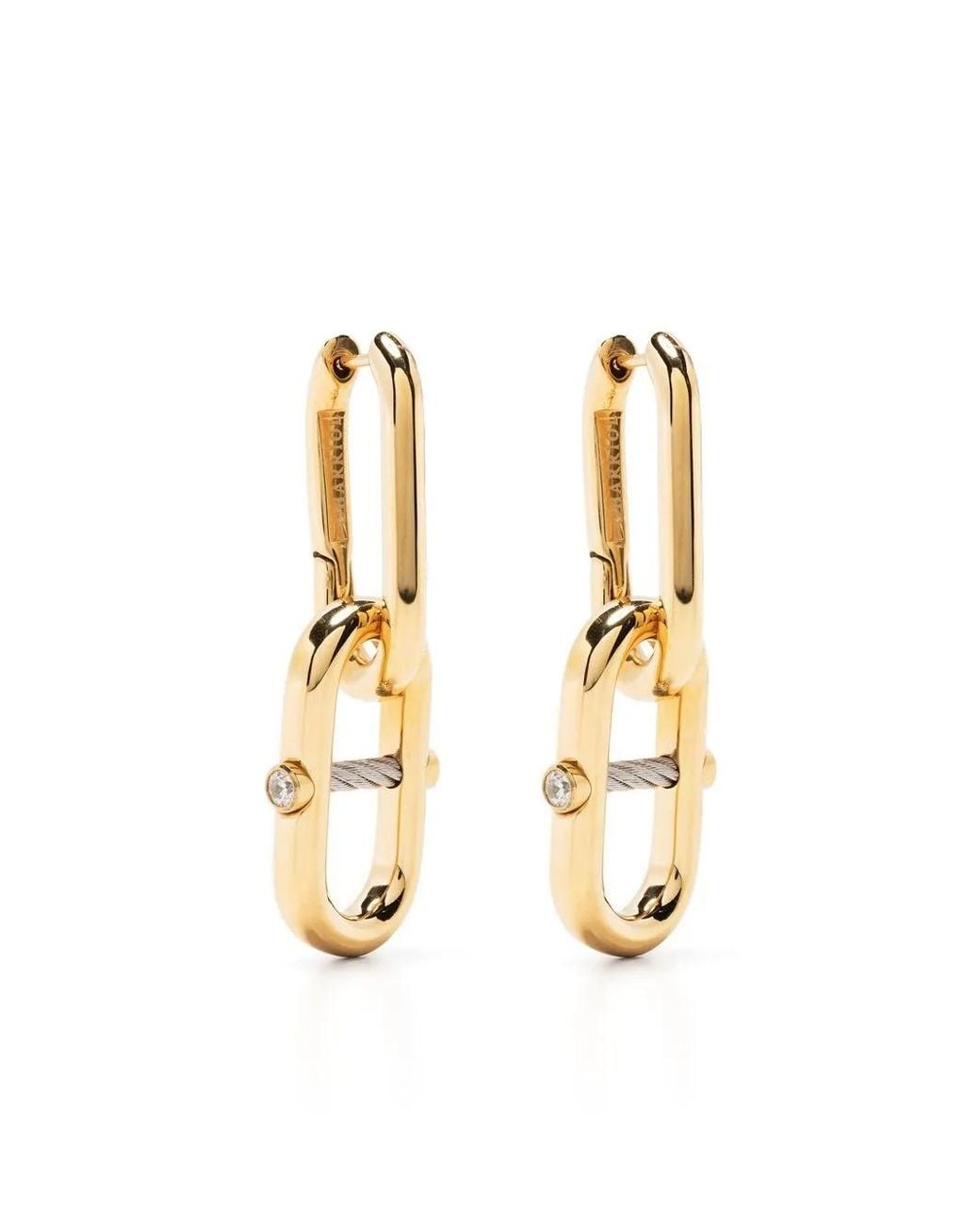 Orecchini St. Tropez Mariner di Charriol in Metallic