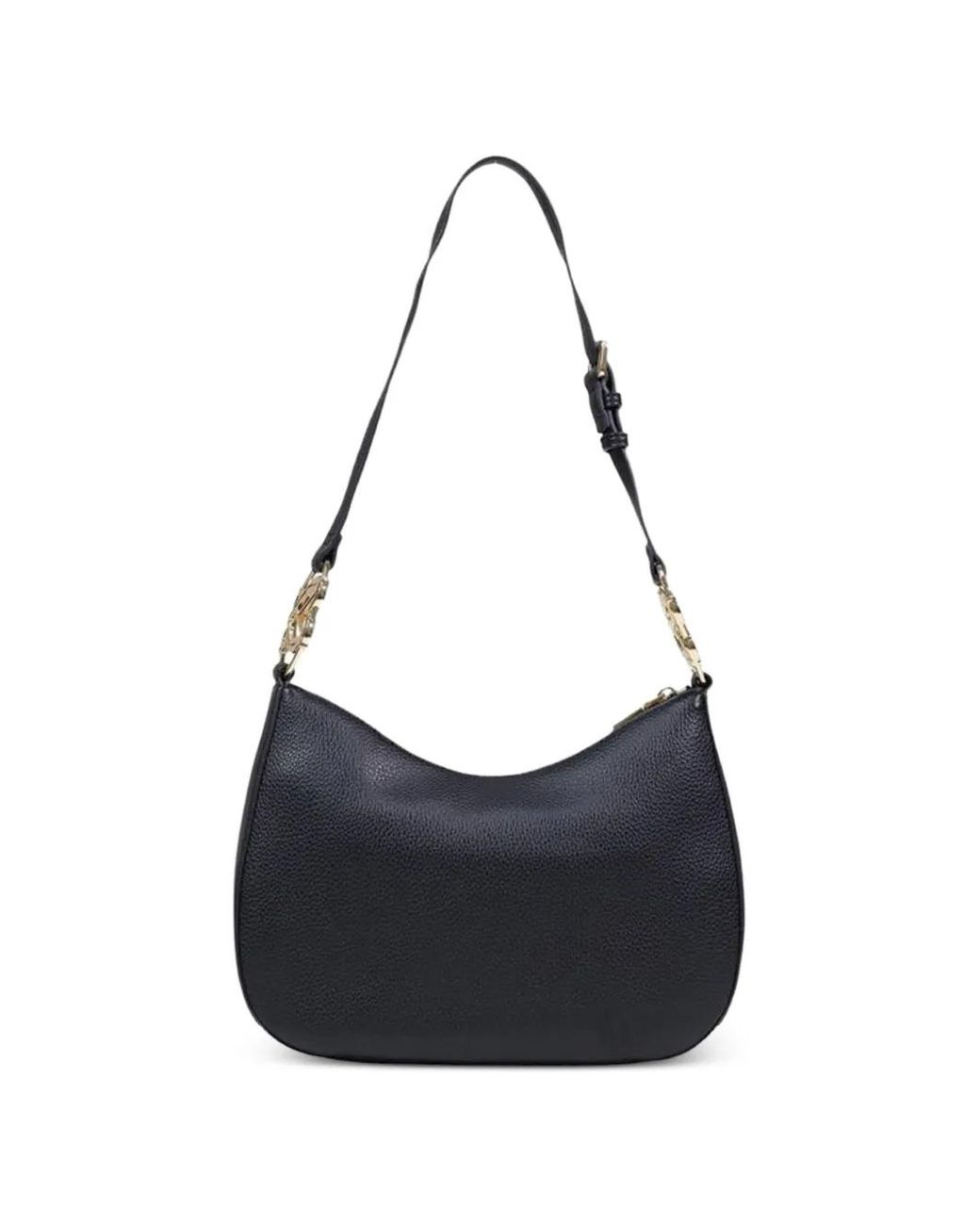 Love Moschino Blue Logo-Plaque Tote Bag