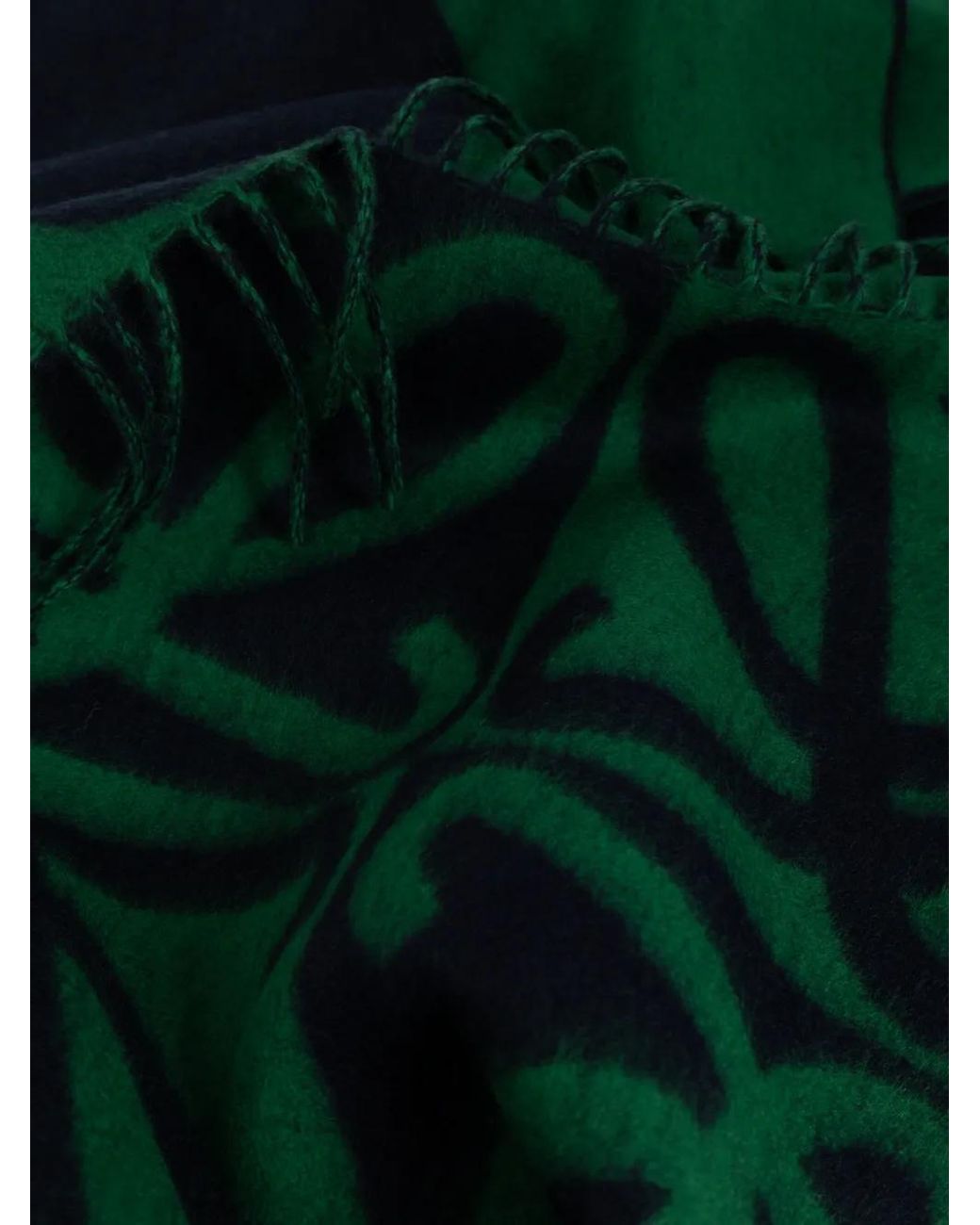 Loewe Green Scarf