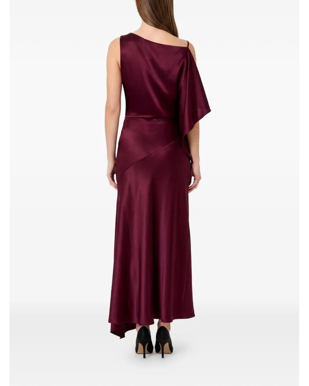 Nicholas Purple Nayara Asymmetric Dress