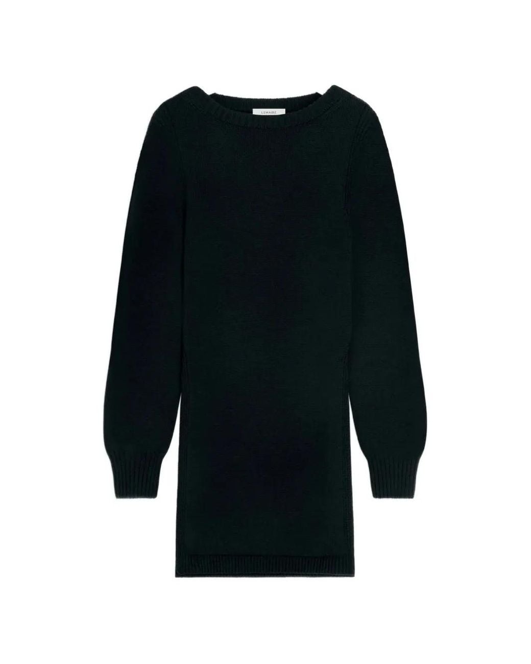 Lemaire Sweater Met Zijsplit in het Blue