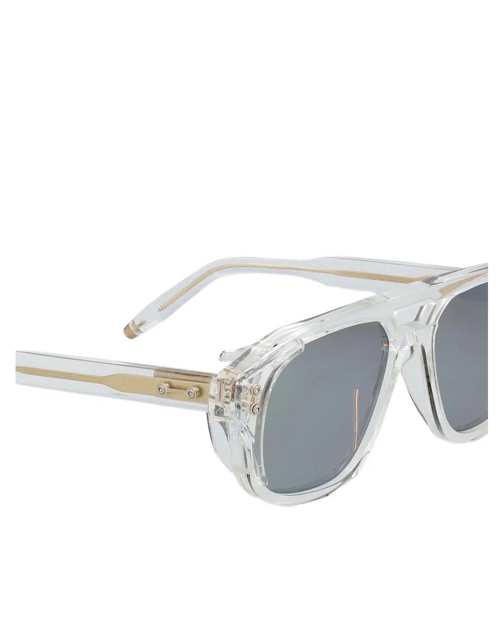 Akoni Gray Lunettes De Soleil À Monture Pilote for men