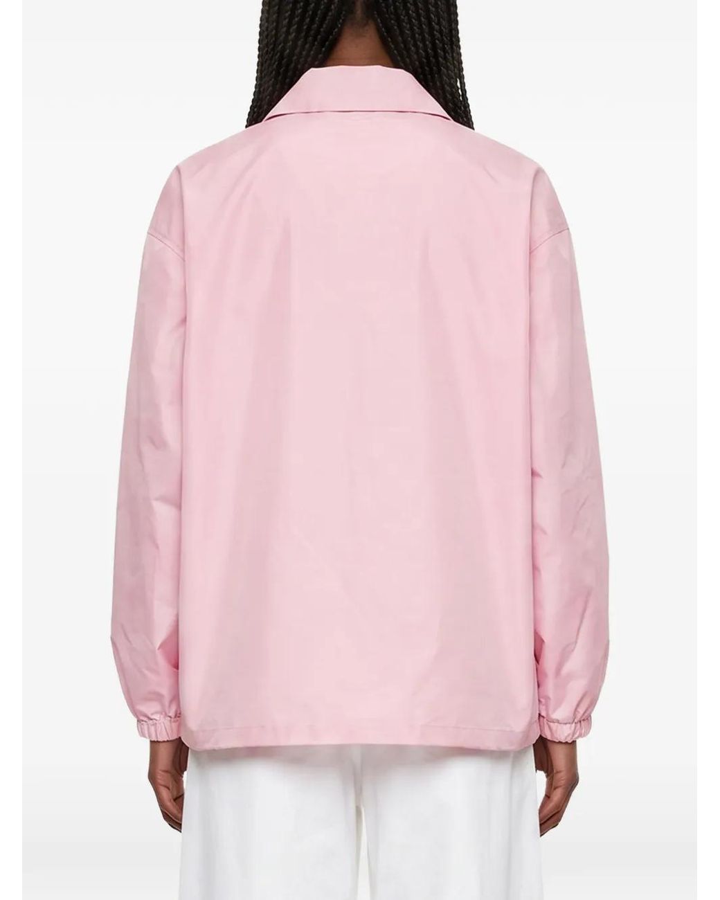 Jil Sander Pink Technical Faille Blouson