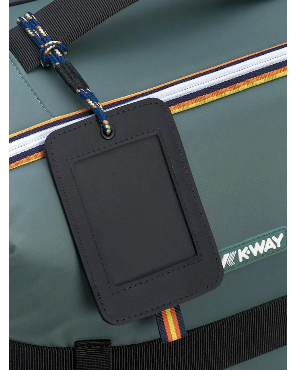 K-Way Blue S Blossac Logo-Patch Buckle-Strap Suitcase for men