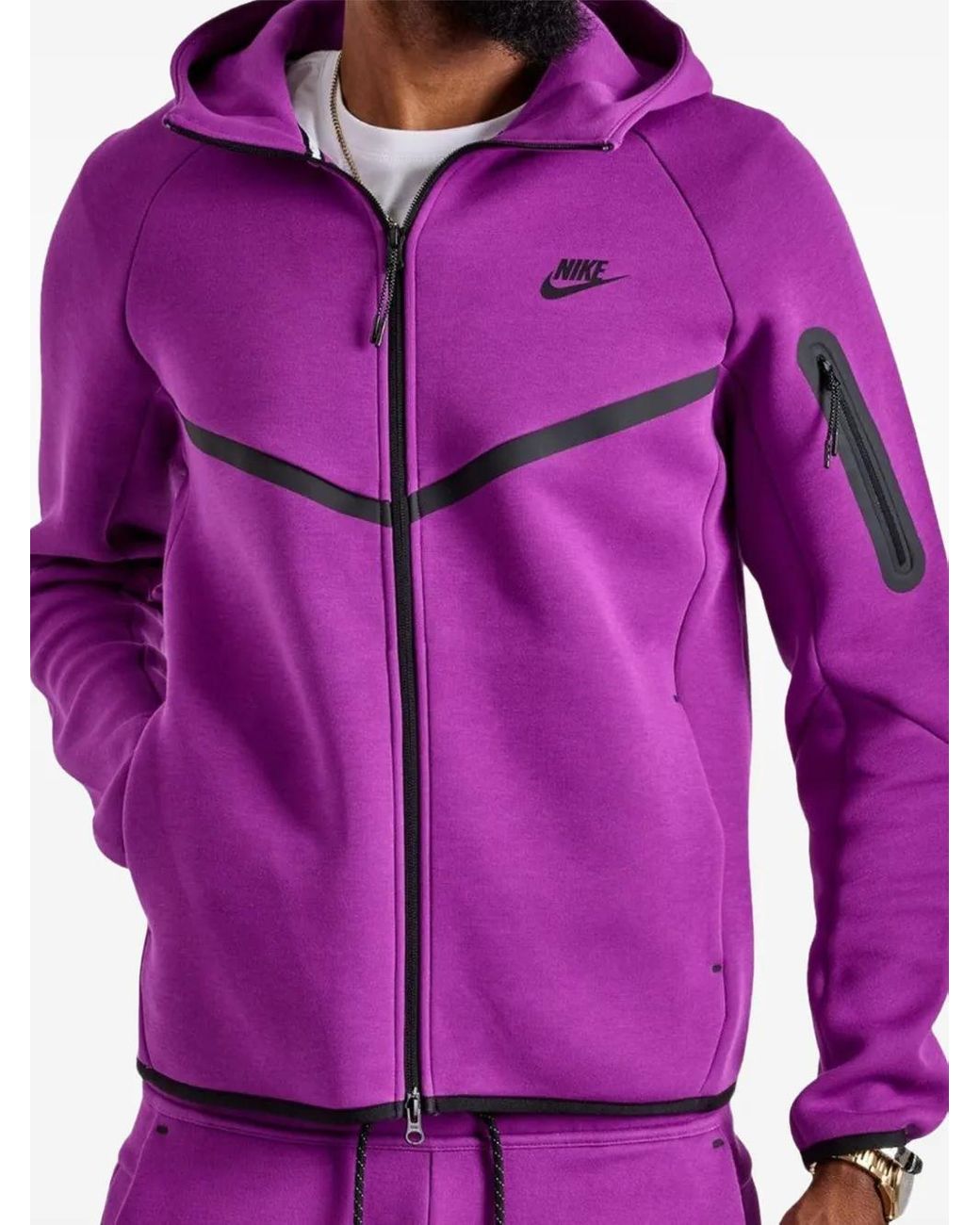 nike berry hoodie