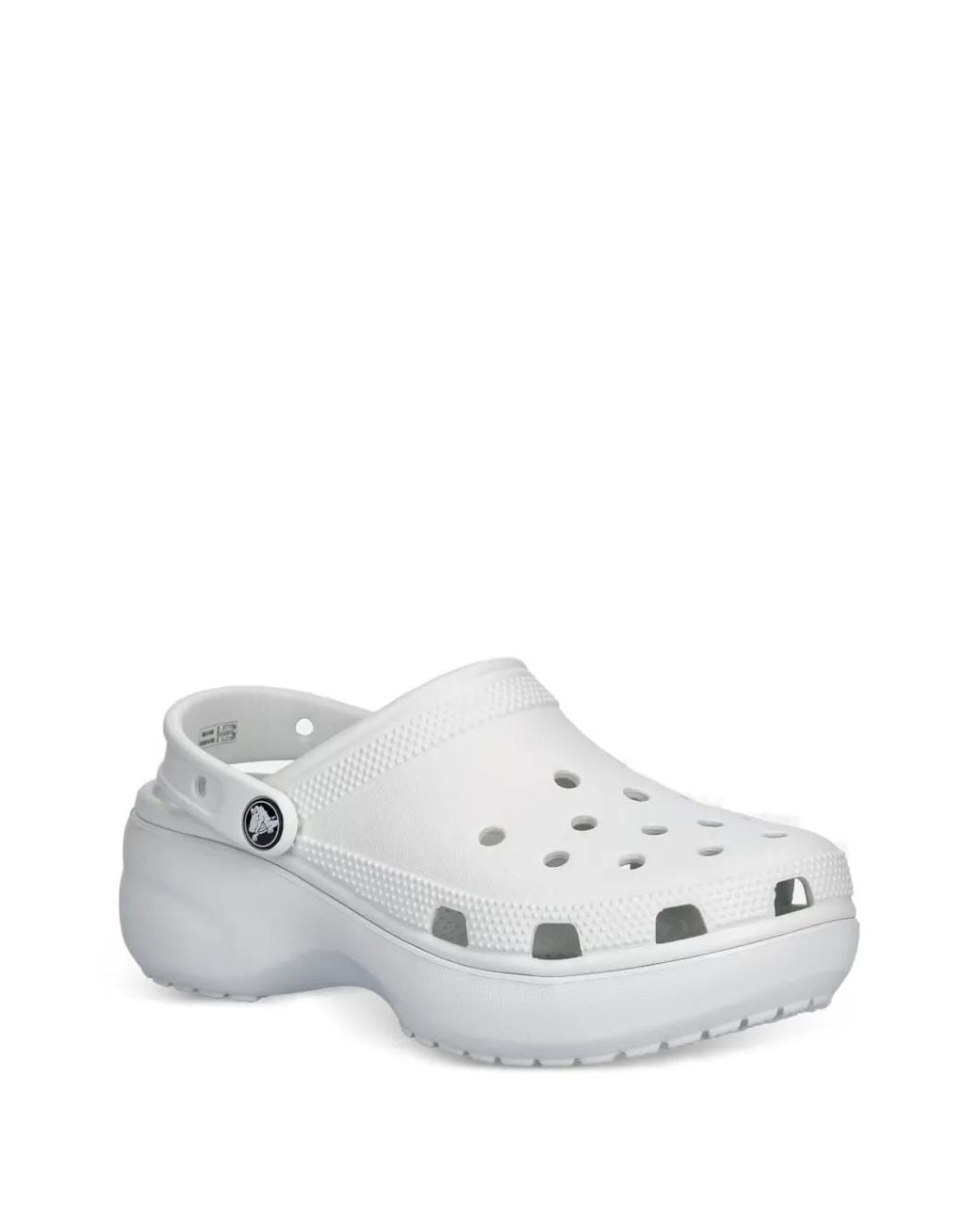CROCSTM White Classic Platform Clogs